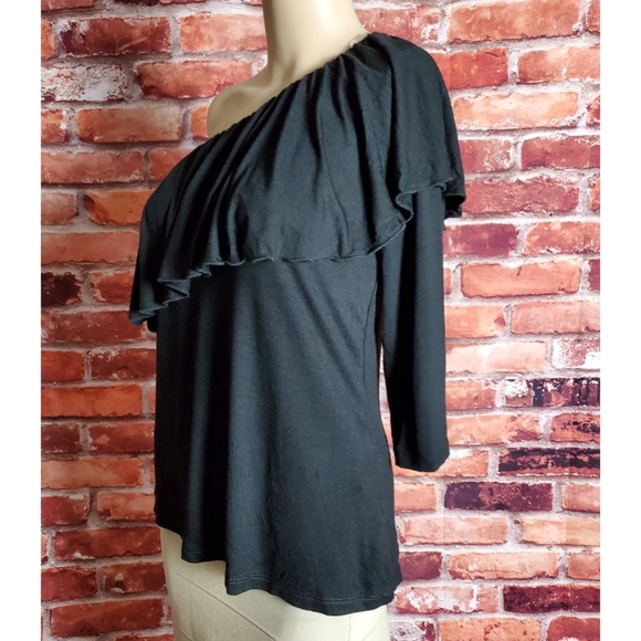 Alison Andrews One Shoulder Top Size Small NWT - Picture 2 of 6